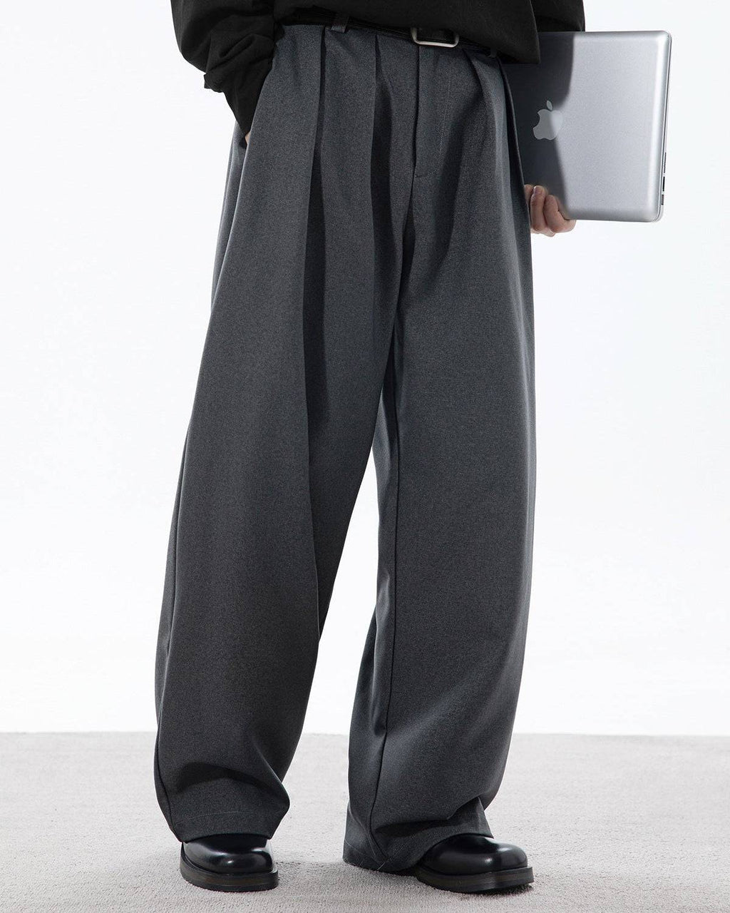 Plissierte Hose Herren Osaka Flow – Japanisch inspirierte Bundfaltenhose