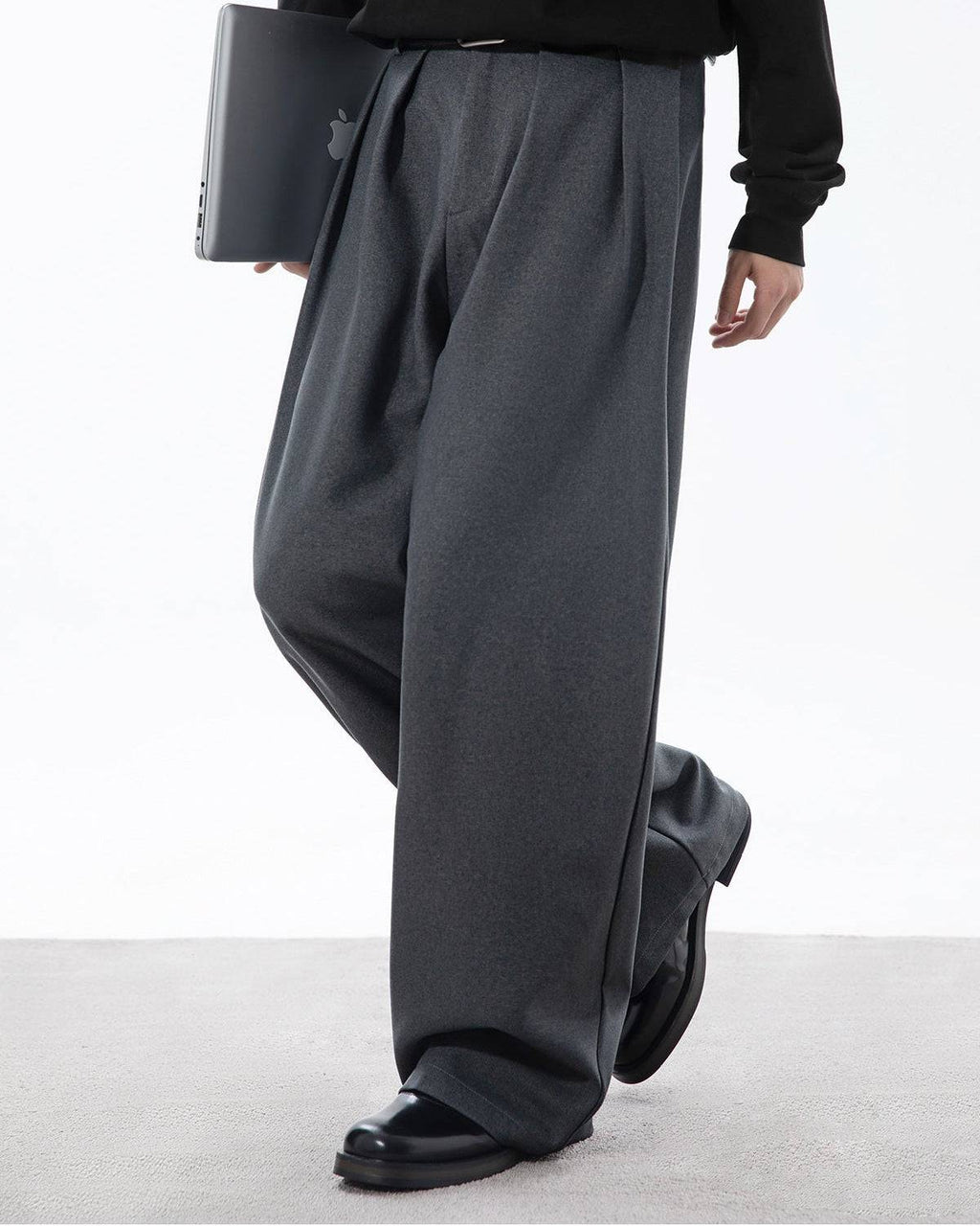 Plissierte Hose Herren Osaka Flow – Japanisch inspirierte Bundfaltenhose