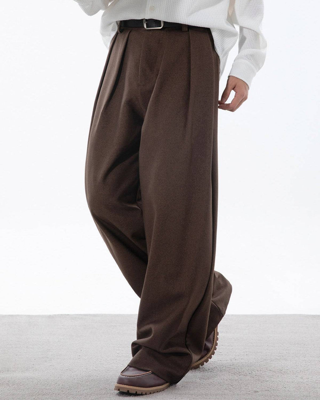 Plissierte Hose Herren Osaka Flow – Japanisch inspirierte Bundfaltenhose
