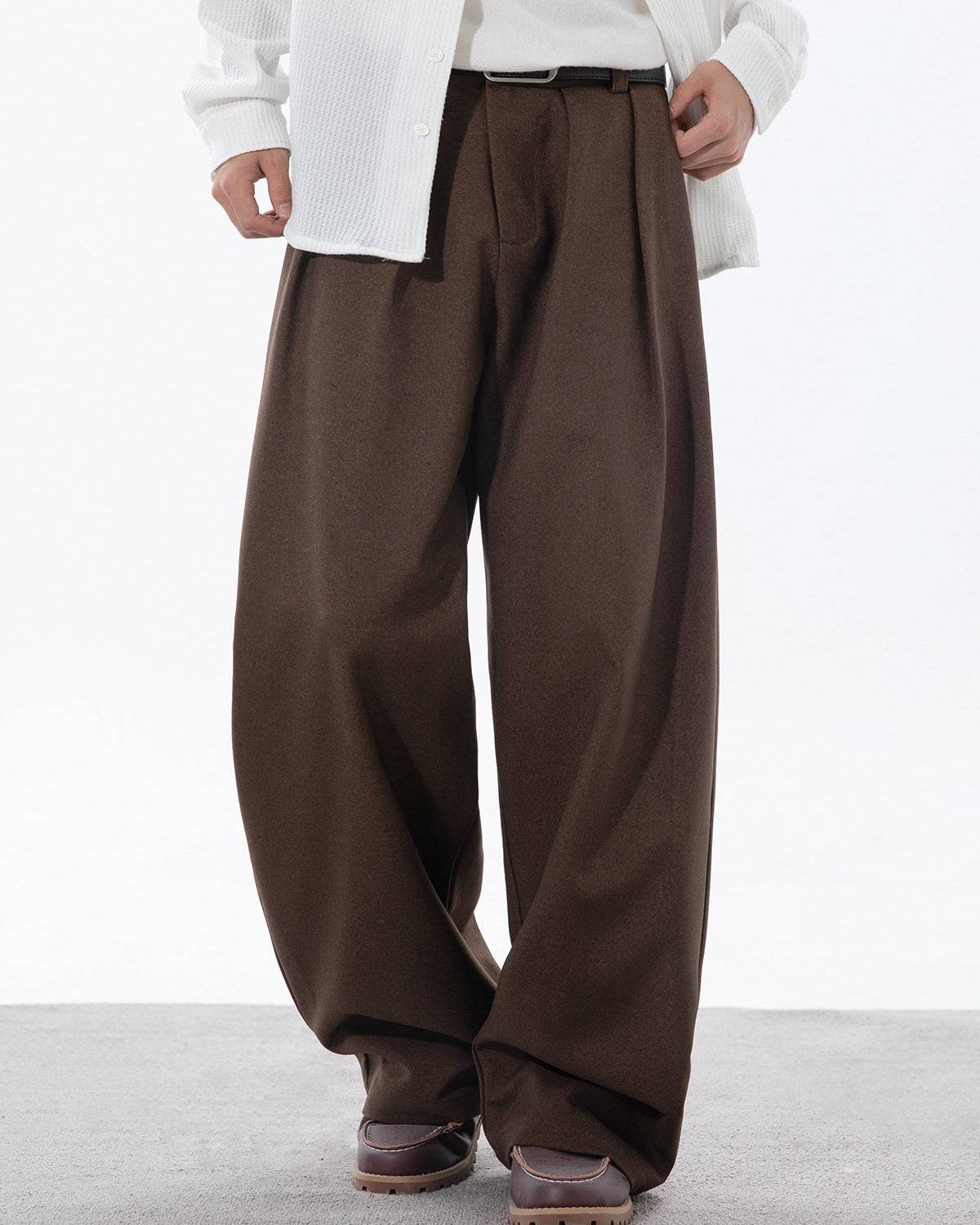 Plissierte Hose Herren Osaka Flow – Japanisch inspirierte Bundfaltenhose