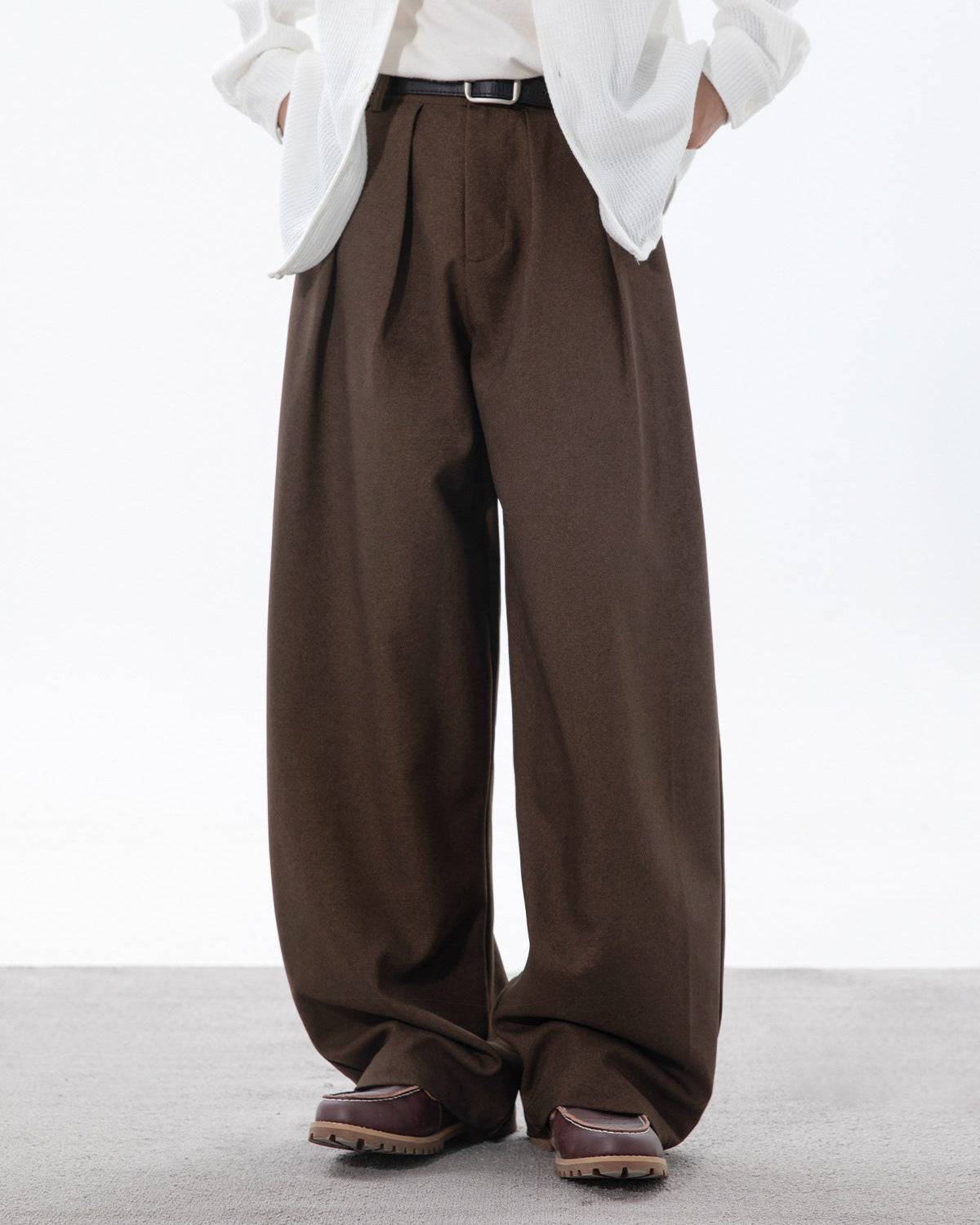 Plissierte Hose Herren Osaka Flow – Japanisch inspirierte Bundfaltenhose