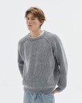 Gerippter Strickpullover Herren – Crewneck Belange Knit Pullover