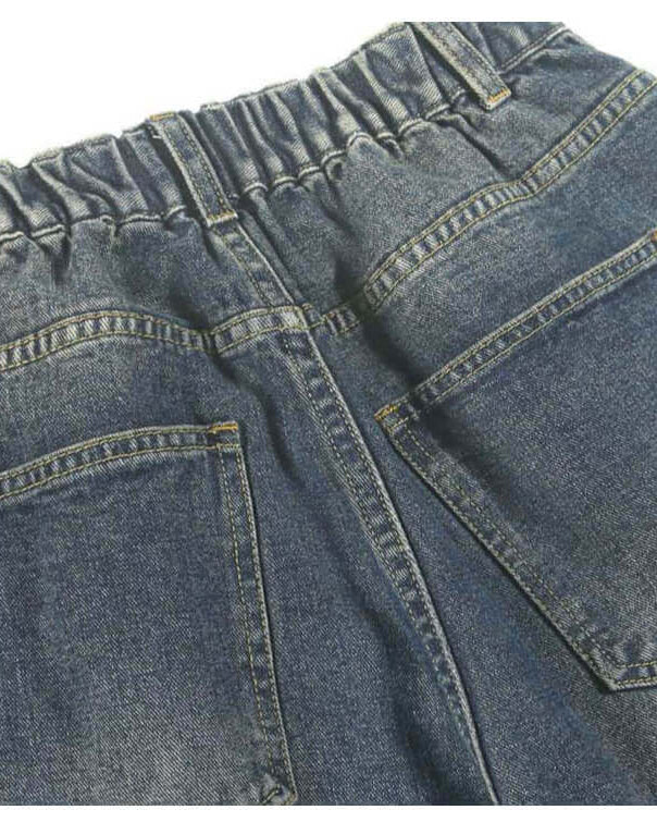 Wide Leg Jeans Herren mit Mid-Rise – Straight Cut Denim