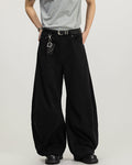 Cargo Hose Herren Wide-Leg – Utility Cotton Trousers mit Stretch