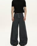 Wide-Leg Jeans Herren aus Washed Cotton – Relaxed Fit Denim
