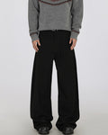 Stretch Hose Herren Wide-Leg – Tailored Office Trousers mit Elasthan