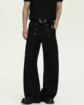 Wide-Leg Hose Herren in Wolloptik – Tailored Trousers mit weichem Fall