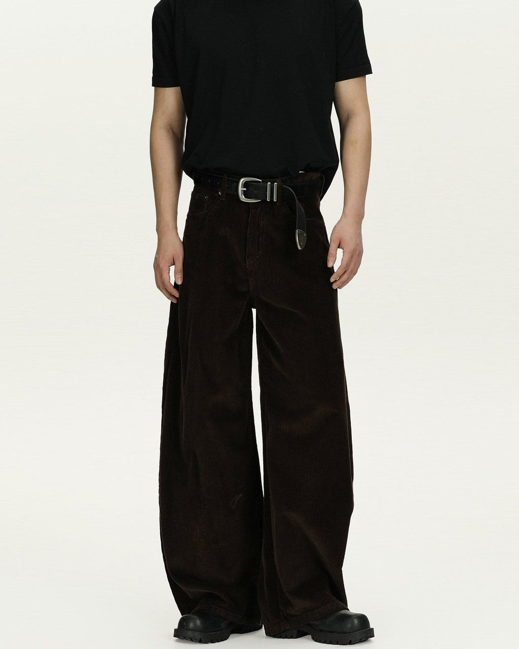 Cord Hose Herren Wide Leg – 100% Baumwolle Cordhose