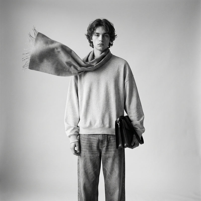 NUVERY – Sweatshirt und Denim