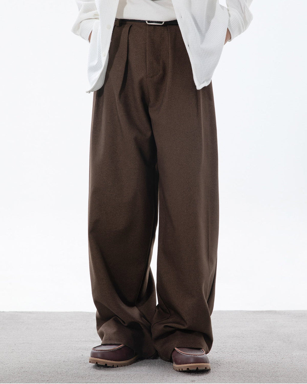 Plissierte Hose Herren Osaka Flow – Japanisch inspirierte Bundfaltenhose