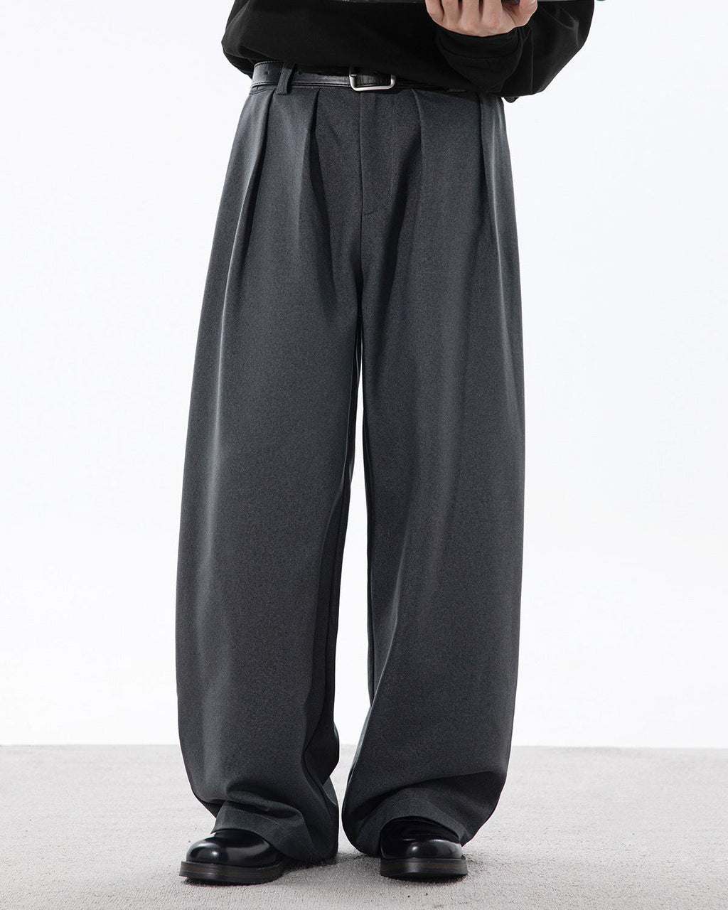 Plissierte Hose Herren Osaka Flow – Japanisch inspirierte Bundfaltenhose