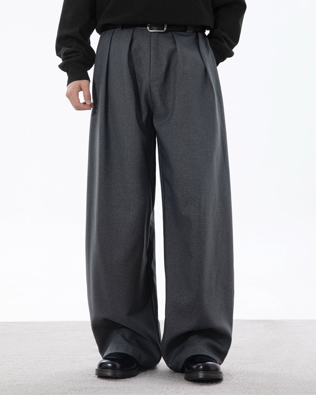 Plissierte Hose Herren Osaka Flow – Japanisch inspirierte Bundfaltenhose