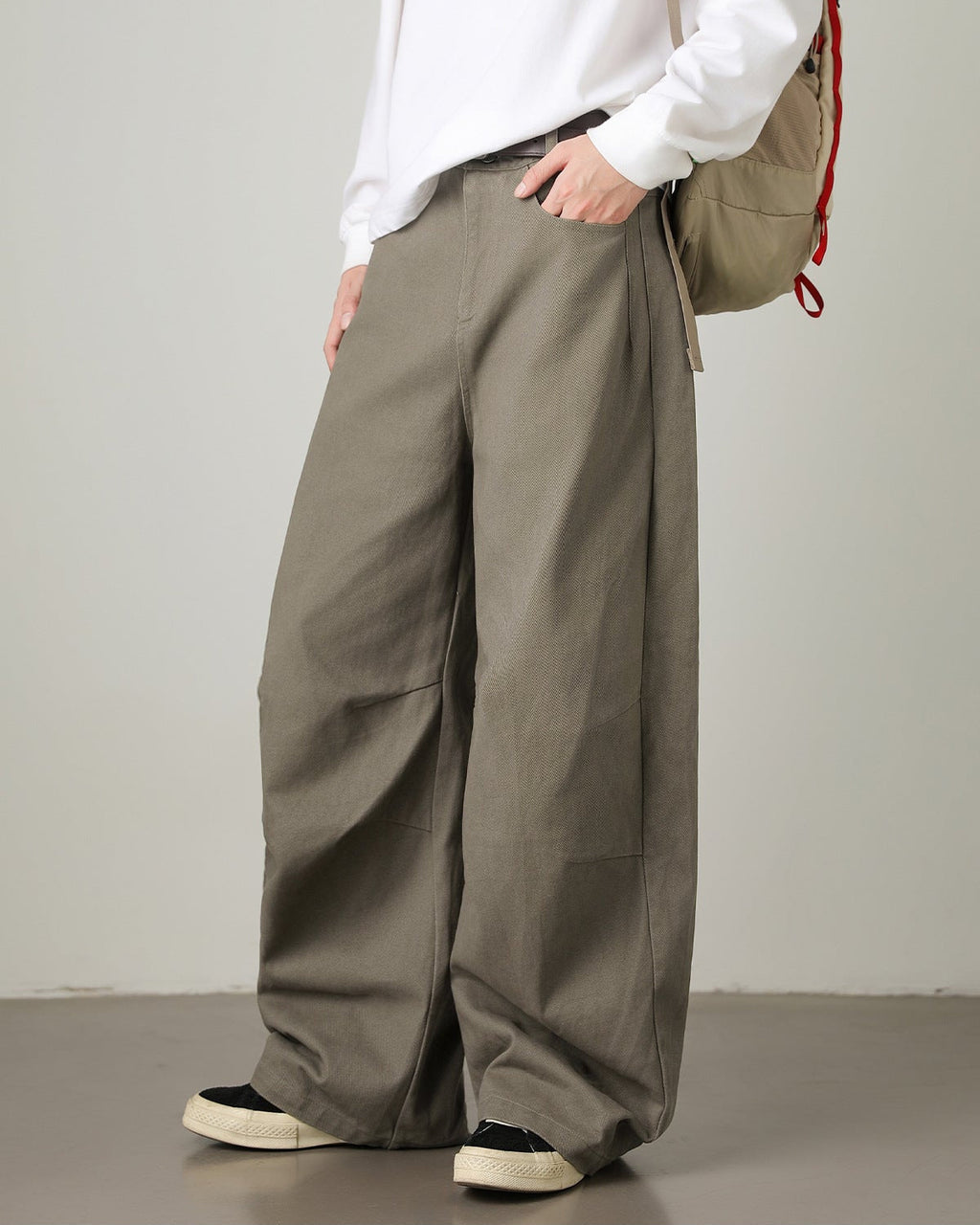 Wide-Leg Utility Hose Herren – Workwear Cargohose im Relaxed Fit