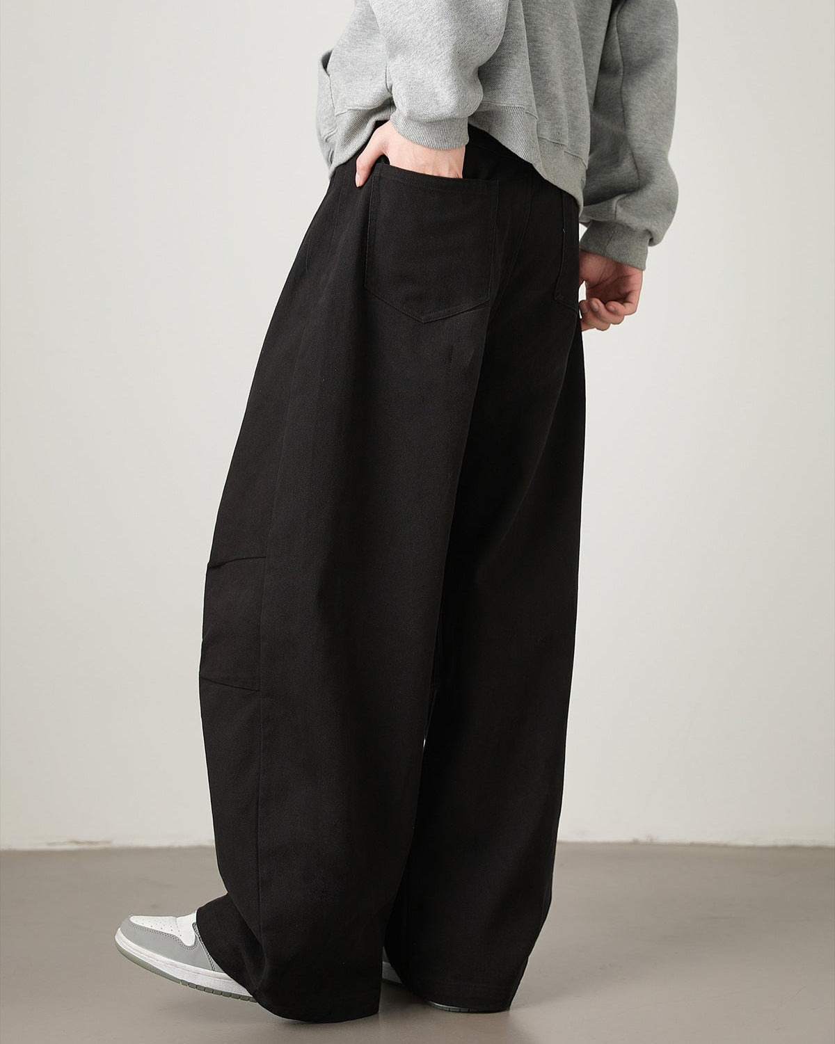 Wide-Leg Utility Hose Herren – Workwear Cargohose im Relaxed Fit