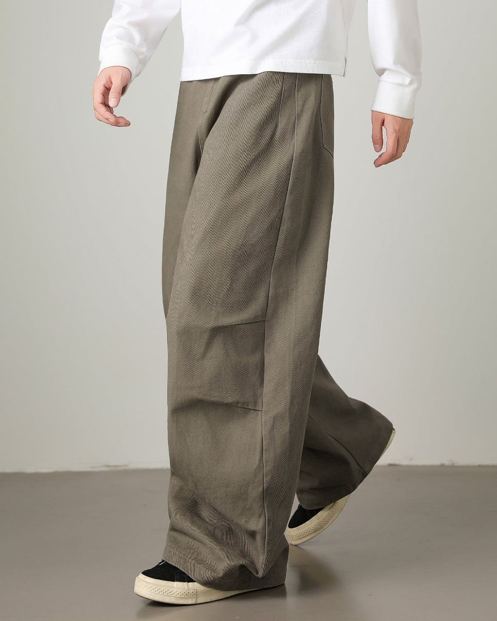 Wide-Leg Utility Hose Herren – Workwear Cargohose im Relaxed Fit